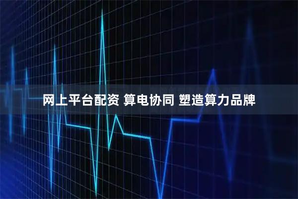 网上平台配资 算电协同 塑造算力品牌