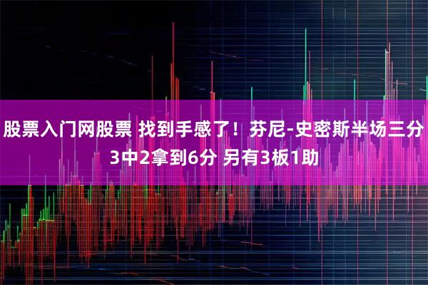 股票入门网股票 找到手感了！芬尼-史密斯半场三分3中2拿到6分 另有3板1助